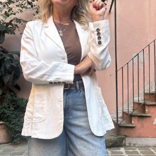 NUMERO155&nbsp;GIACCA RUBINO&nbsp;BIANCO
